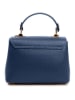 Lia Biassoni Leren schoudertas "Calopinace" donkerblauw - (B)23 x (H)16 x (D)12 cm