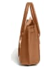 Lia Biassoni Skórzana torebka w kolorze jasnobrązowym - 30 x 23 x 11 cm