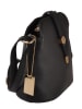Lia Biassoni Leder-Umhängetasche in Schwarz - (B)22 x (H)26 x (T)12 cm