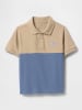 GAP Poloshirt beige/blauw