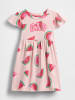 GAP Kleid in Rosa/ Rot/ Grün