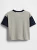 GAP Shirt donkerblauw/grijs