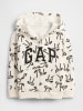 GAP Sweatjacke in Creme