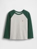 GAP Longsleeve grijs/groen