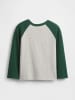 GAP Longsleeve grijs/groen