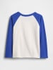 GAP Longsleeve in Weiß/ Blau