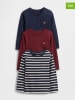 GAP 3-delige set: longsleeves donkerblauw/rood