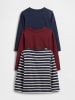 GAP 3er-Set: Longsleeves in Dunkelblau/ Rot