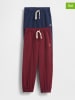 GAP 2-delige set: sweatbroeken rood/donkerblauw