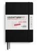 LEUCHTTURM1917 Wochenkalender & Notizbuch in Schwarz - A5, DE