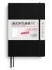 LEUCHTTURM1917 Wochenkalender & Notizbuch in Schwarz - A5, DE