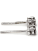 Diamant Vendôme Weißgold-Ohrstecker mit Diamanten
