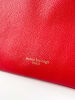 maison héritage PARIS Skórzany shopper bag "Ori" w kolorze czerwonym - 45 x 35 cm