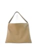 maison héritage PARIS Leren shopper "Ori" beige - (B)45 x (H)35 cm