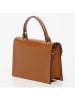 maison héritage PARIS Leder-Umhängetasche "Diamant" in Hellbraun - (B)20 x (H)14 x (T)6 cm
