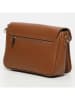 maison héritage PARIS Skórzana torebka "Mariam" w kolorze jasnobrązowym - 22 x 16 x 6 cm