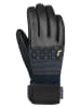 Reusch Funktionsfingerhandschuhe "Elisabeth" in Dunkelblau/ Schwarz