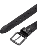 Camel Active Leder-Gürtel in Schwarz