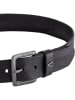 Camel Active Leren riem zwart