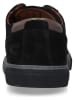 Camel Active Leder-Sneakers in Schwarz