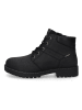 Camel Active Leder-Boots in Schwarz