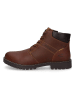 Camel Active Leren boots bruin