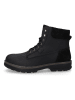 Camel Active Leder-Boots in Schwarz