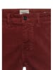 Camel Active Sztruksowe spodnie chino w kolorze bordowym