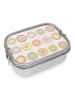 ppd Pojemnik "Bubbles" ze wzorem na lunch - 16,5 x 6 x 14 cm