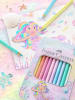 Faber-Castell Jumbo kleurpotloden "Sparkle Pastell" - 10 stuks