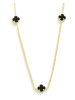 Miu Silver Vergulde ketting met sierelementen - (L)60 cm