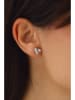 Miu Silver Srebrne kolczyki-wkrętki z cyrkoniami