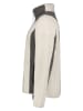 LUHTA Fleecejacke "Jutans" in Creme/ Grau