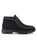 LUHTA Leren winterboots "Paras" zwart