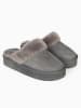 ISLAND BOOT Kapcie "Emesta" w kolorze szarym
