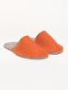 kitz-pichler Wolvilten pantoffels "Magicfelt Magic Travel" oranje/grijs