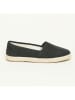 kitz-pichler Espadrilles "Camping Linen uni V" zwart
