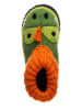 kitz-pichler Pantoffels "Dago" groen/oranje