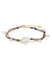 Luxenter Gecoate armband met parels