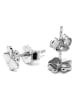 Luxenter Silber-Ohrstecker mit Edelsteinen