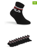 Fila Skarpety (9 par) w kolorze czarnym