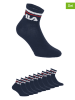 Fila Skarpety (9 par) w kolorze granatowym