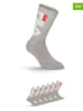 Fila Skarpety (6 par) w kolorze szarym do tenisa