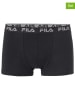 Fila Bokserki (2 pary) w kolorze czarnym