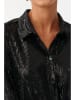 TATUUM Paillettenbluse in Schwarz
