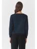 TATUUM Sweter "Flare" w kolorze granatowym