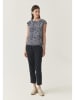 TATUUM Blouse donkerblauw/wit