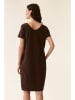 TATUUM Sukienka w kolorze ciemnobrązowym
