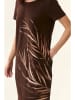 TATUUM Sukienka w kolorze ciemnobrązowym