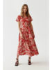 TATUUM Sukienka w kolorze biało-czerwonym